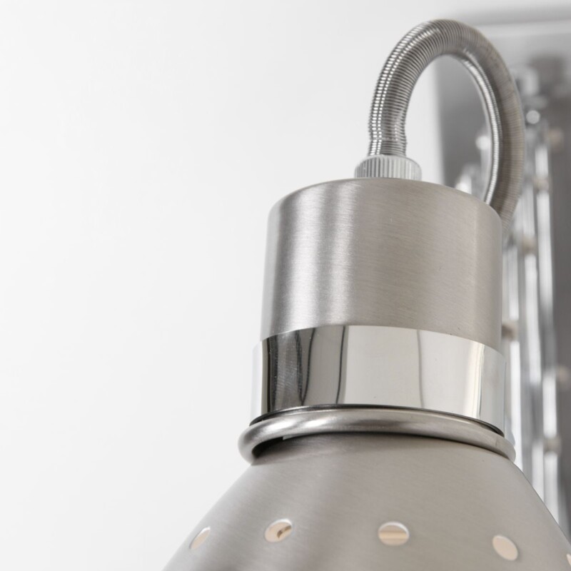 Lámpara de pared extensible de acero con regulador Steinhauer Spring - Imagen 10