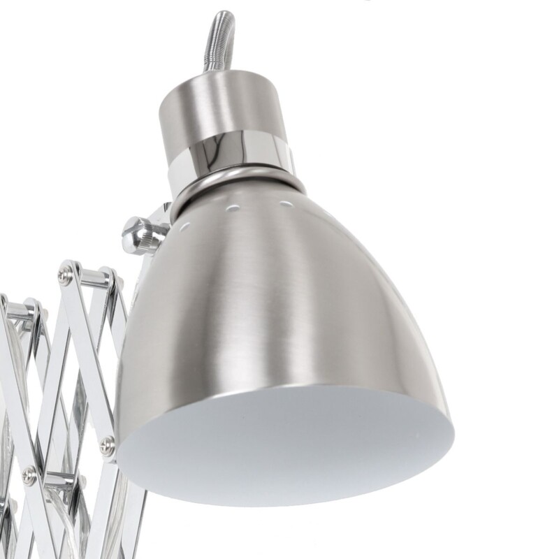 Lámpara de pared extensible de acero con regulador Steinhauer Spring - Imagen 12
