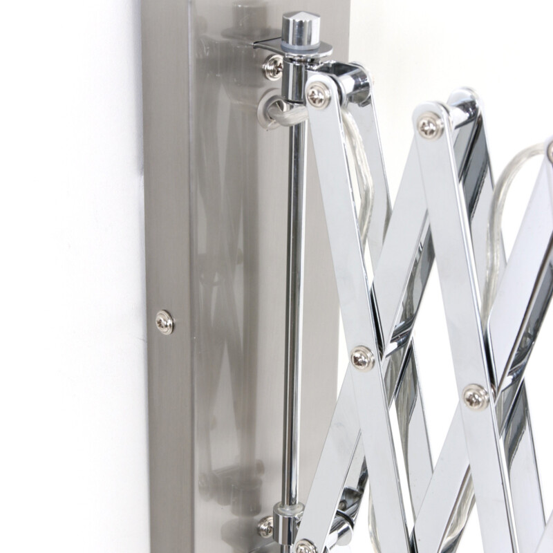 Lámpara de pared extensible de acero con regulador Steinhauer Spring - Imagen 5