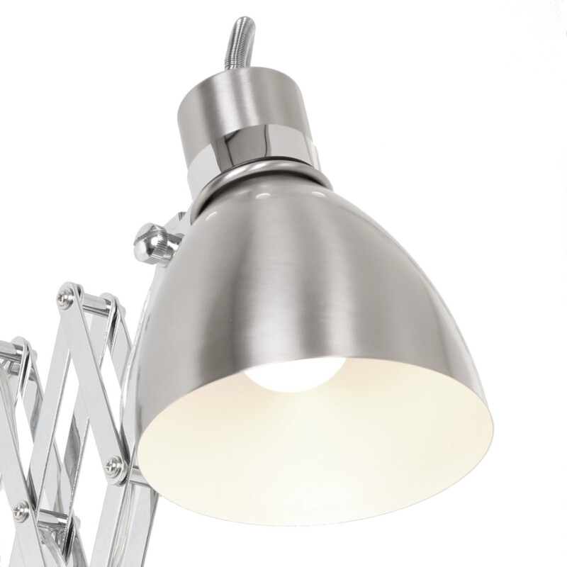 Lámpara de pared extensible de acero con regulador Steinhauer Spring - Imagen 6