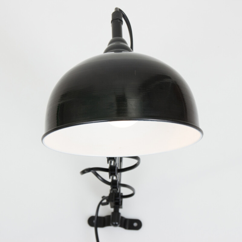 Lámpara de pared retro de metal negro Steinhauer Yorkshire - Imagen 7