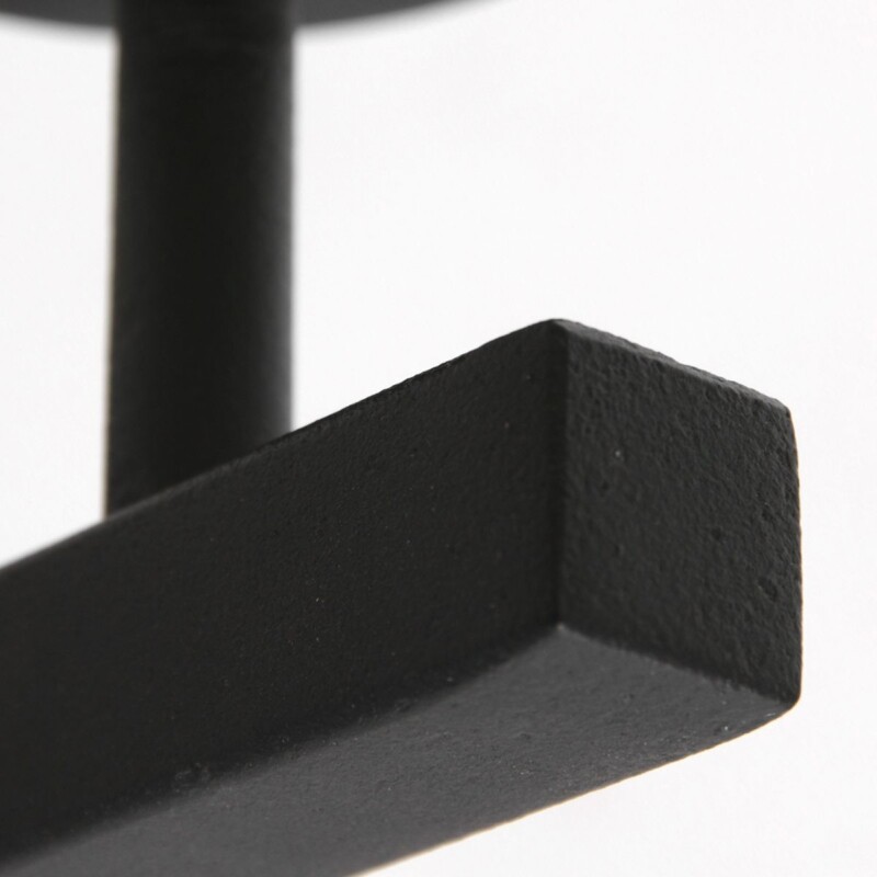 Aplique negro con pantalla ocre Steinhauer Stang - Imagen 5