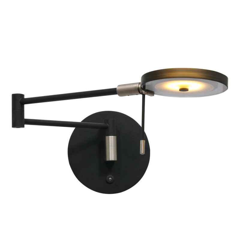 aplique-negro-led-steinhauer-turound-2734zw