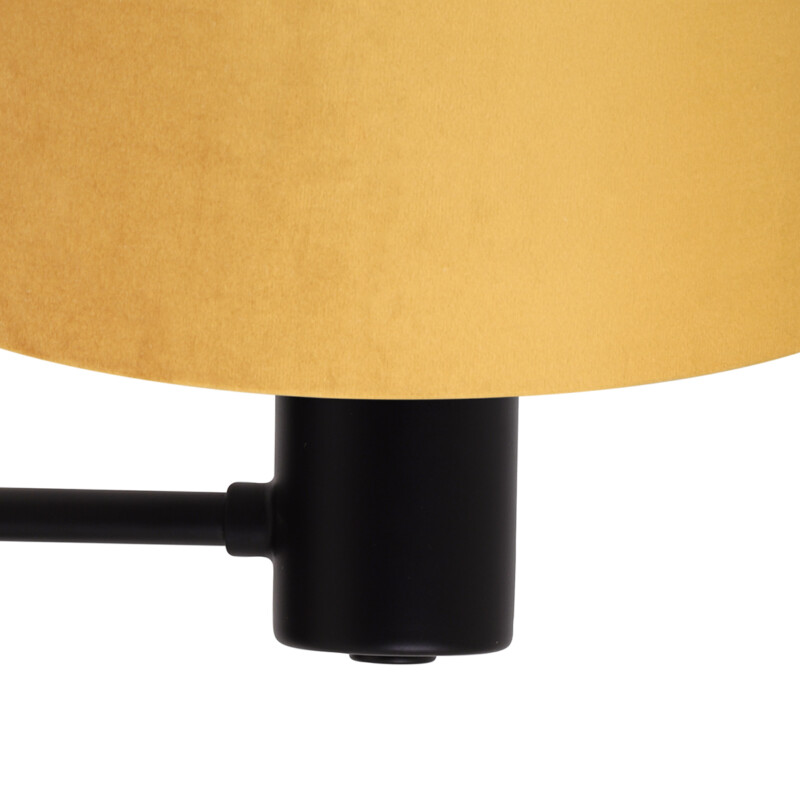 Aplique ocre con foco de lectura Light & Living Montana - Imagen 2