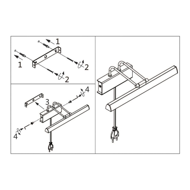 Aplique para cuadros LED Steinhauer Litho - Imagen 9