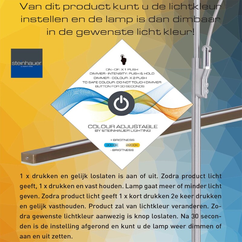 Aplique para cuadros negro Steinhauer Litho LED - Imagen 13