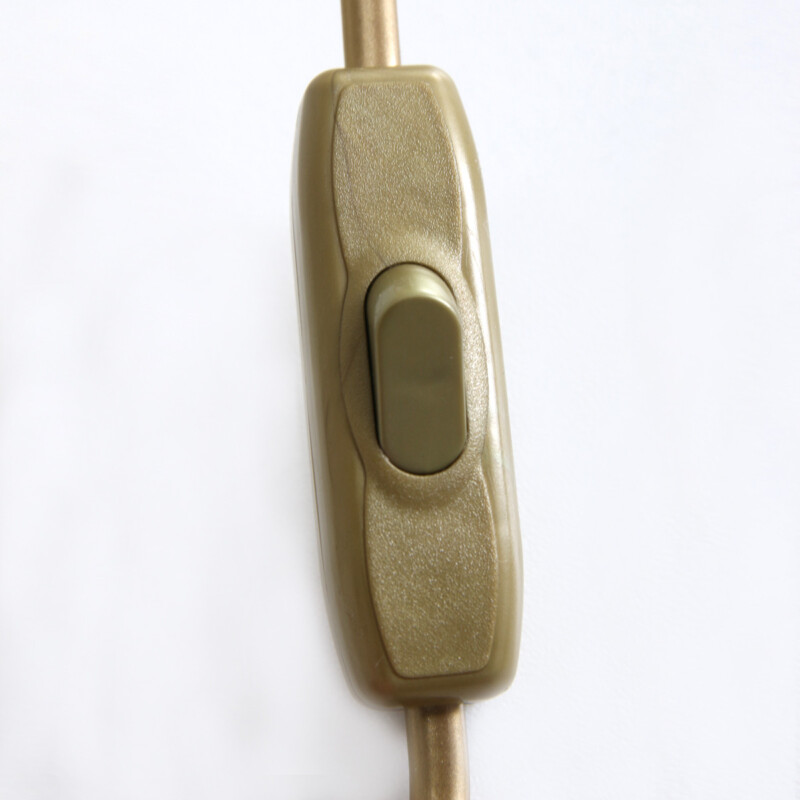 Aplique de pared de bronce con pantalla de vidrio marmolado Steinhauer Capri - Imagen 5