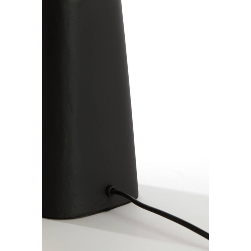 Base de lámpara negra moderna Light and Living Donah - Imagen 4