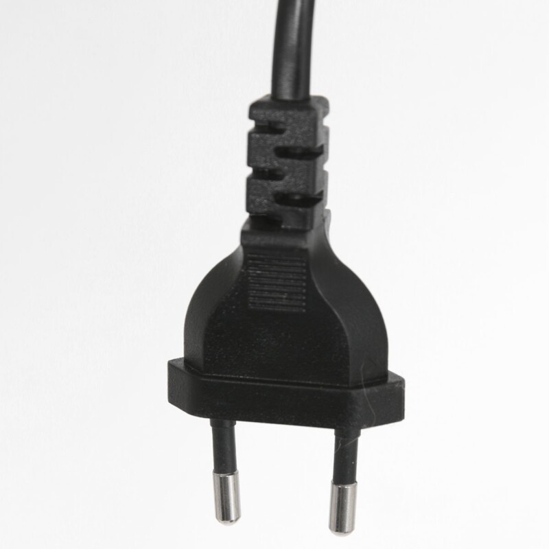 Lámpara de pie trípode de madera natural / metal negro Mexlite Triek - Imagen 13