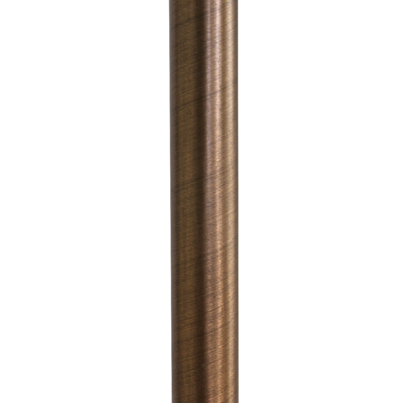 Lámpara de pie clásica de plástico y metal bronce Steinhauer Zenith LED - Imagen 7