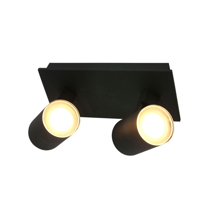 Foco moderno de metal negro Steinhauer Points noirs - Imagen 12