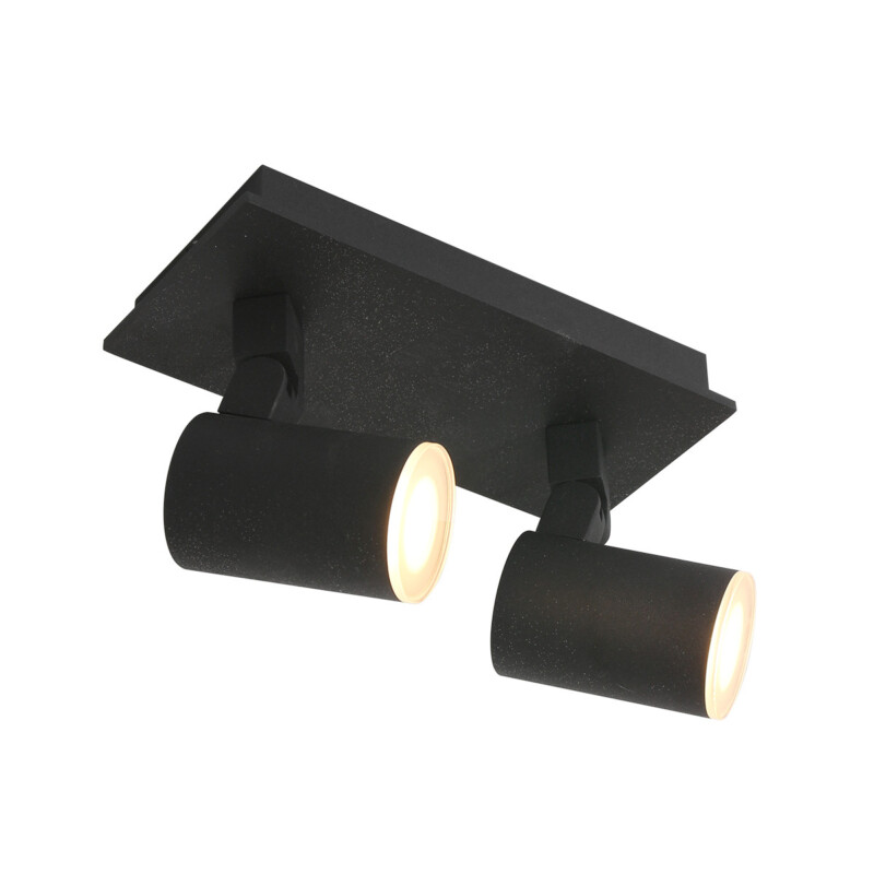 Foco moderno de metal negro Steinhauer Points noirs - Imagen 2