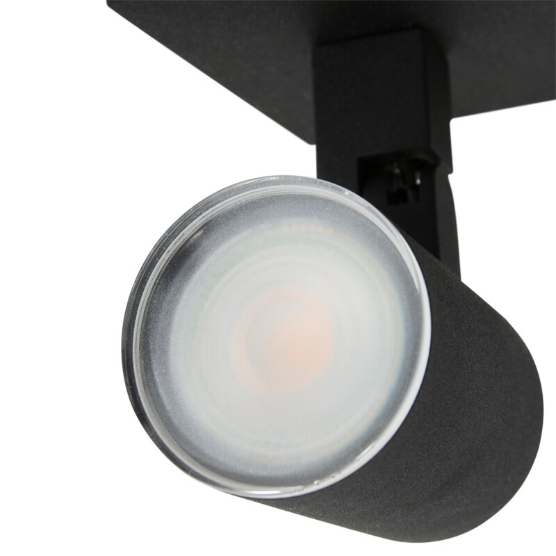 Foco moderno de metal negro Steinhauer Points noirs - Imagen 5