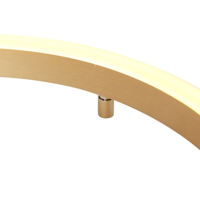 Elegante Lámpara de Techo Mate Negra con Detalle Dorado Steinhauer Mykty dorado - Imagen 5