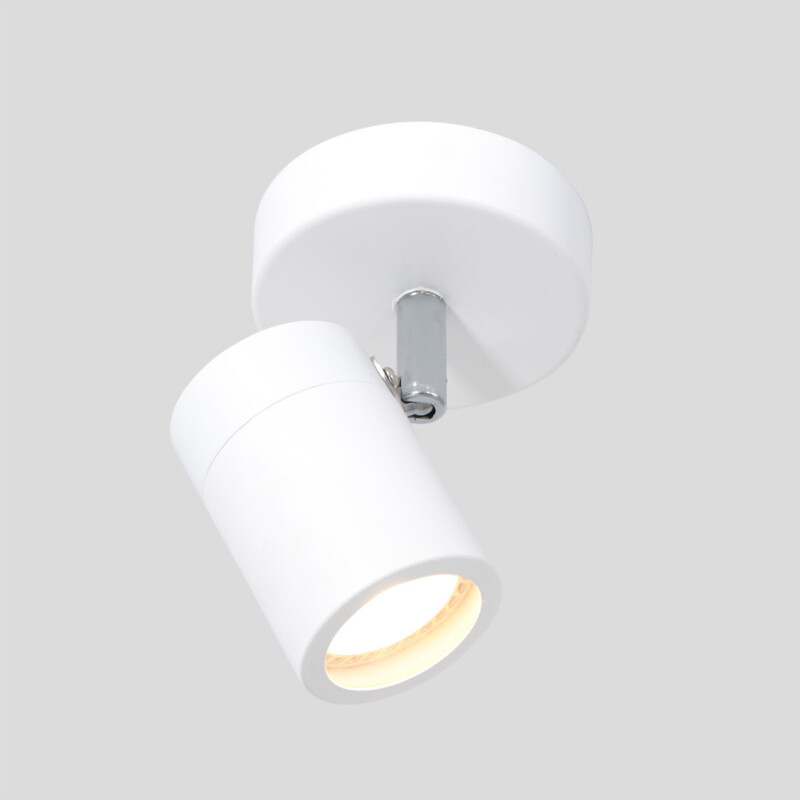 Foco moderno de metal blanco Mexlite Upround LED - Imagen 10