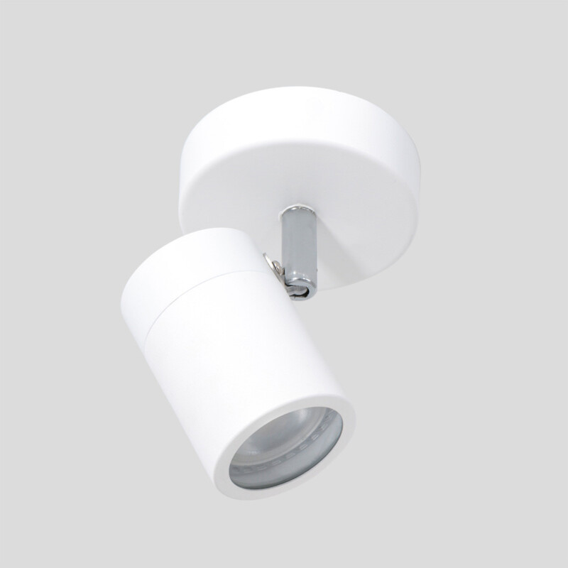 Foco moderno de metal blanco Mexlite Upround LED - Imagen 11