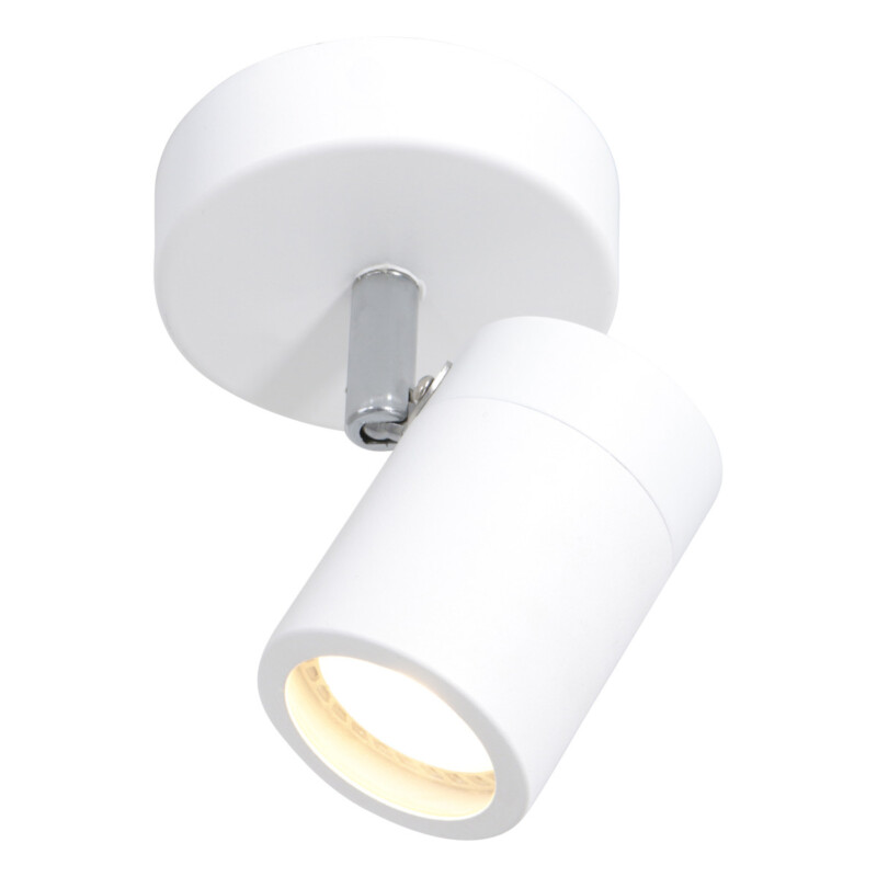 Foco moderno de metal blanco Mexlite Upround LED - Imagen 2