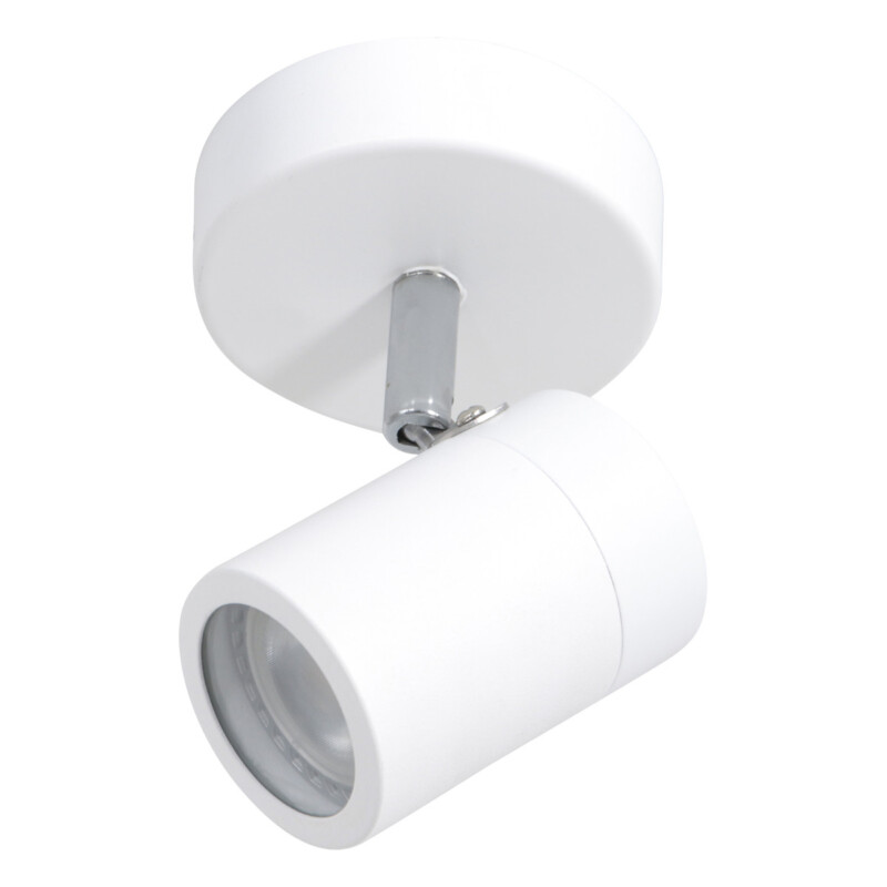 Foco moderno de metal blanco Mexlite Upround LED - Imagen 3