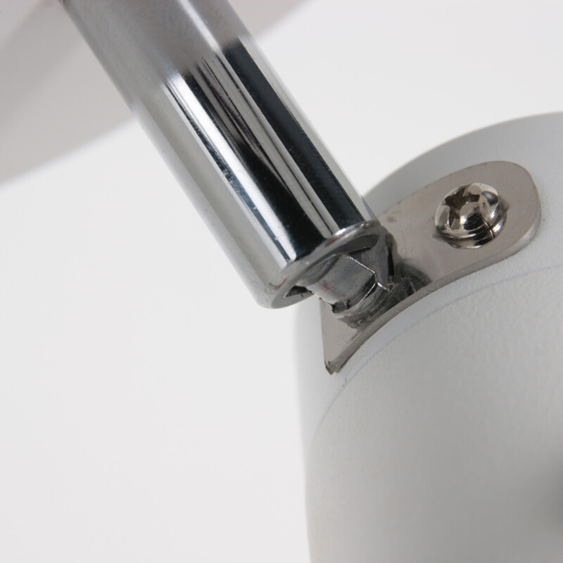Foco moderno de metal blanco Mexlite Upround LED - Imagen 4