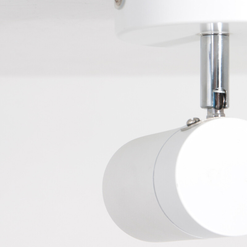 Foco moderno de metal blanco Mexlite Upround LED - Imagen 5