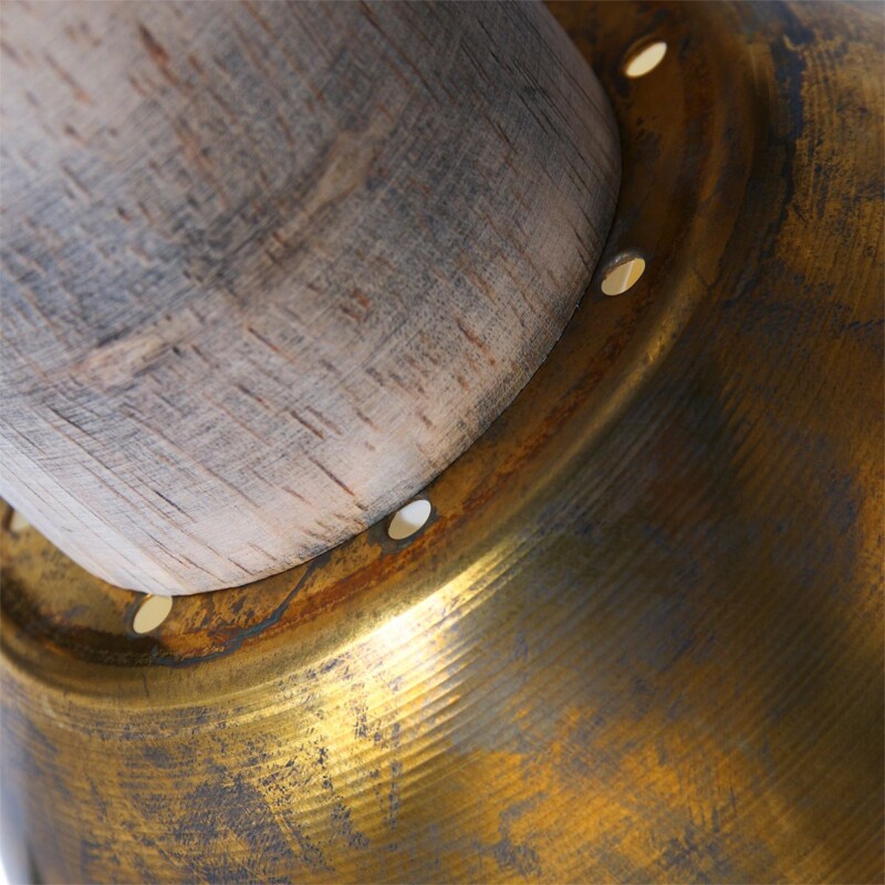 Foco de dos luces bronce Mexlite Gearwood - Imagen 10