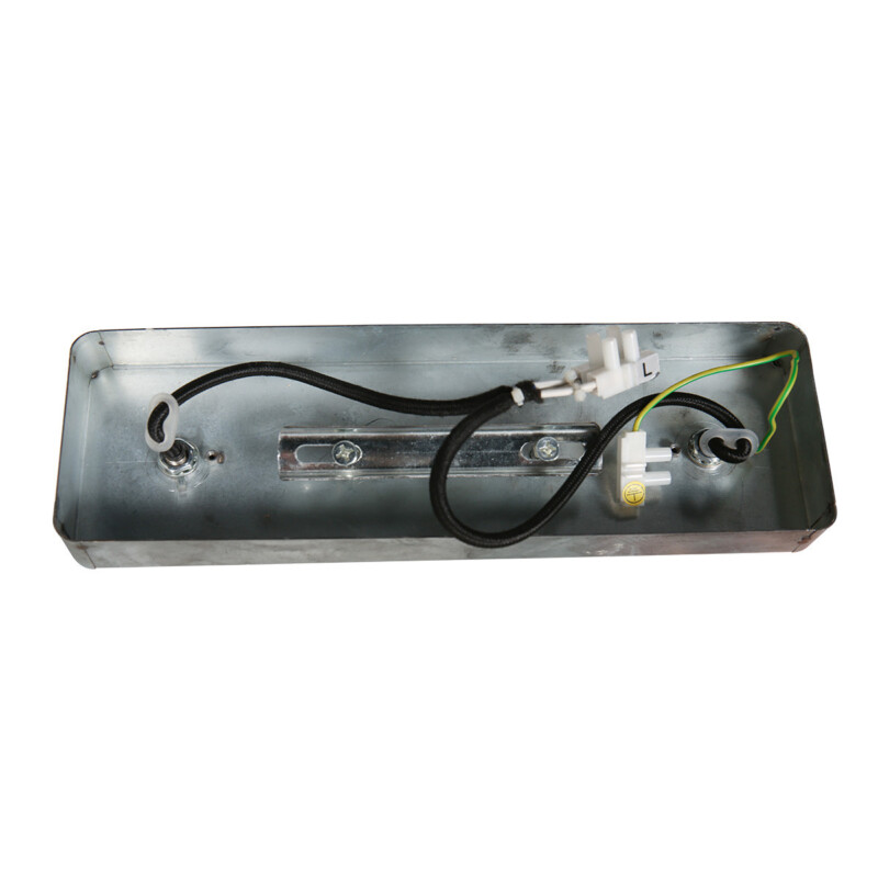 Foco de techo industrial plateado doble Mexlite Gearmetal níquel - Imagen 11