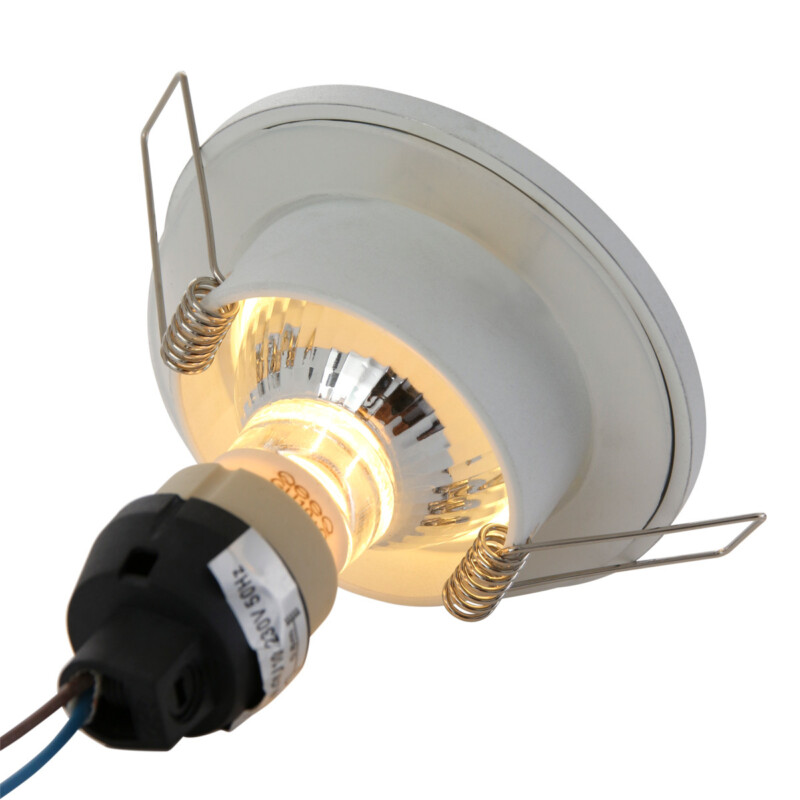 Foco moderno de metal blanco Steinhauer Pelite spot - Imagen 4
