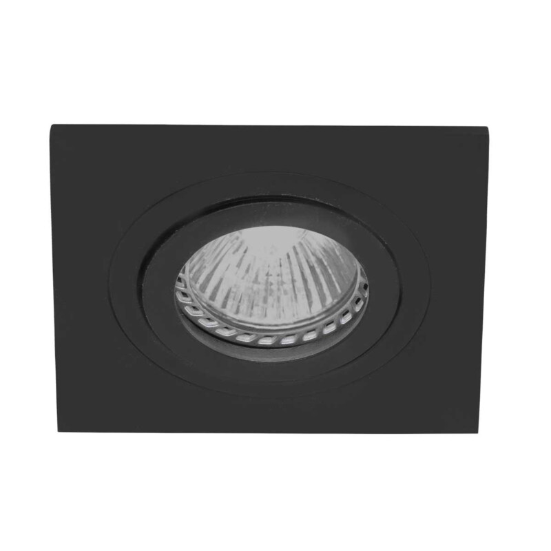 Foco empotrable cuadrado negro Mexlite Square - Imagen 2