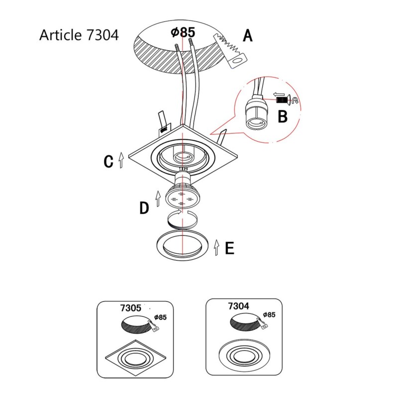 Foco empotrable led Steinhauer Vespo - Imagen 9