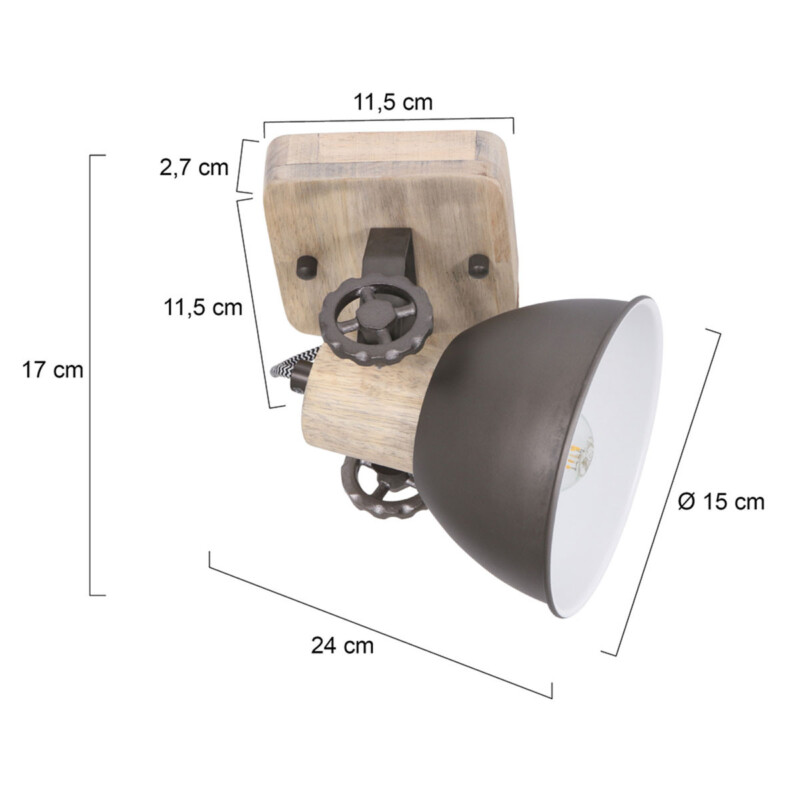 Foco industrial Mexlite Gearwood - Imagen 7