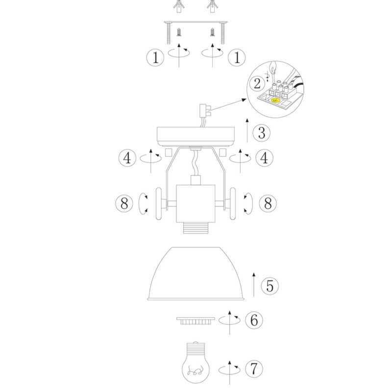 Foco industrial Mexlite Gearwood - Imagen 9