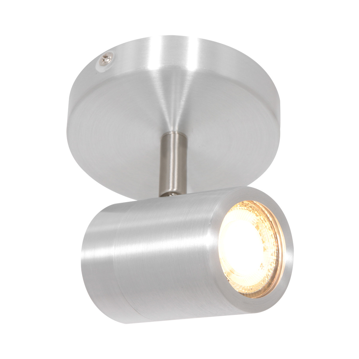 Foco moderno de metal y acero Mexlite Upround LED