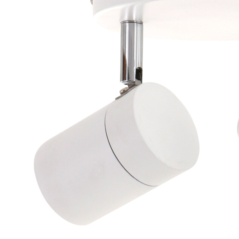 Foco moderno de metal blanco Mexlite Upround LED - Imagen 4
