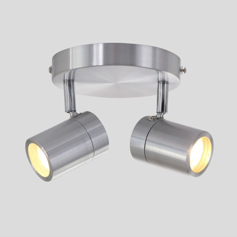 Foco moderno de acero de metal Mexlite Upround LED - Imagen 10