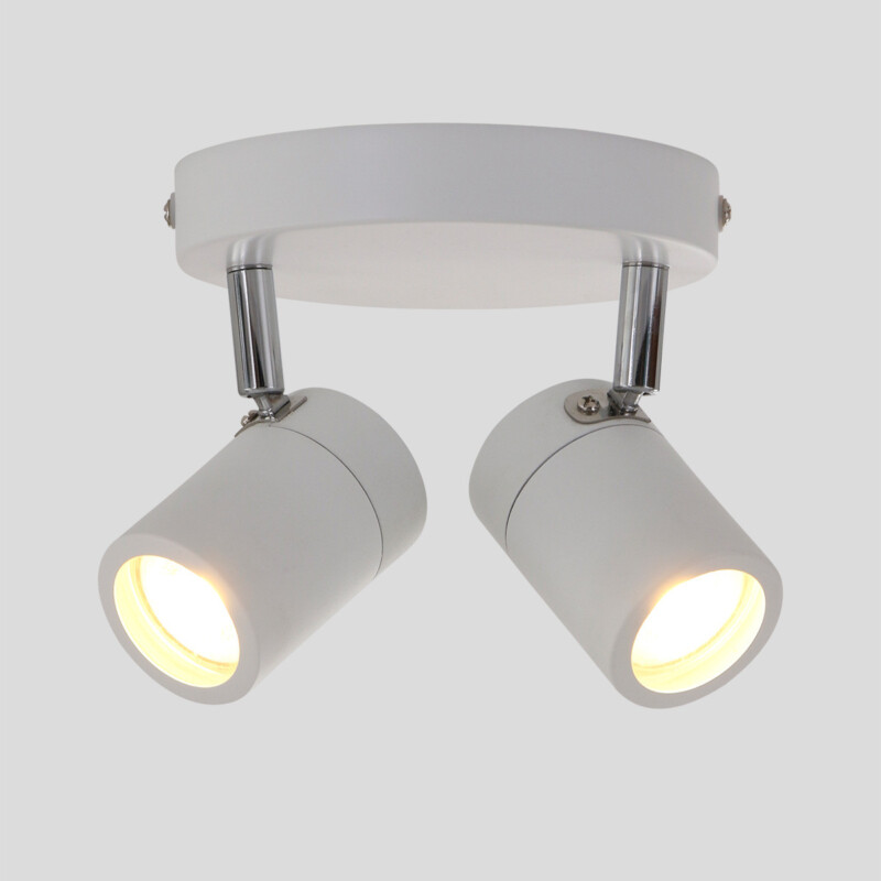 Foco moderno de acero de metal Mexlite Upround LED - Imagen 11