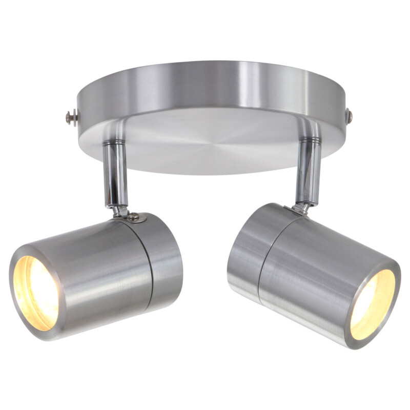 Foco moderno de acero de metal Mexlite Upround LED - Imagen 4