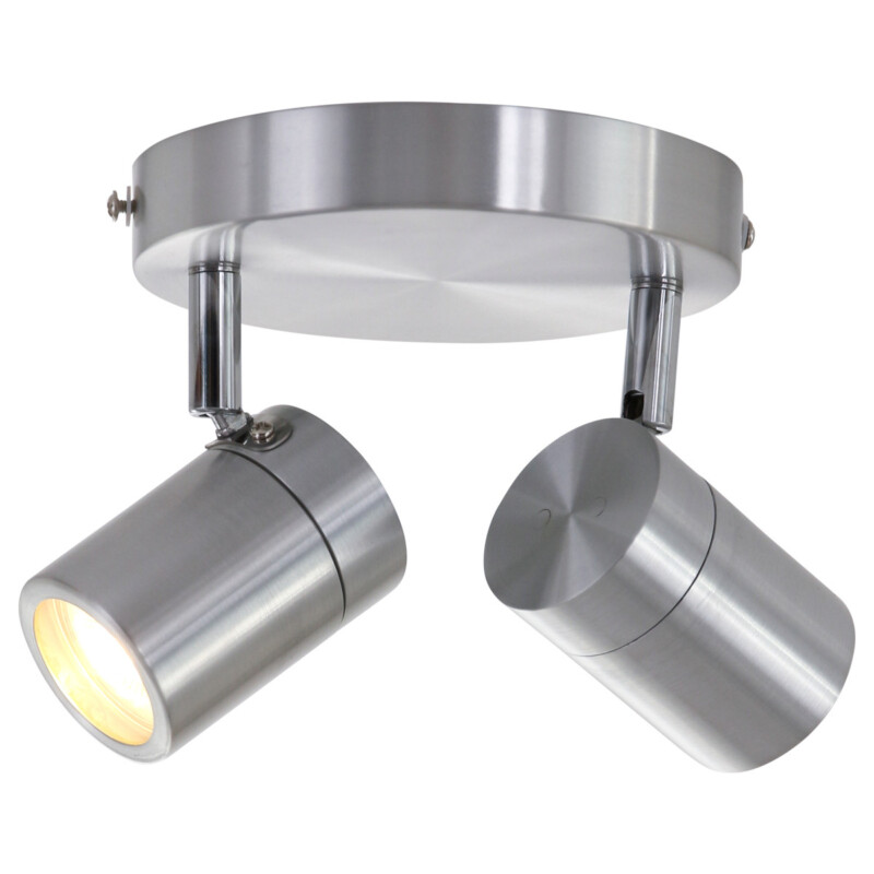 Foco moderno de acero de metal Mexlite Upround LED - Imagen 5