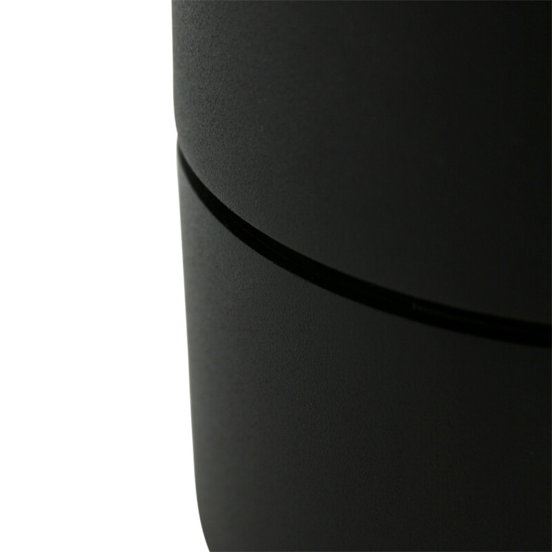 Foco moderno de metal y plástico negro Mexlite Fez Black - Imagen 14