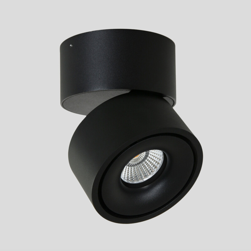 Foco moderno de metal y plástico negro Mexlite Fez Black - Imagen 16