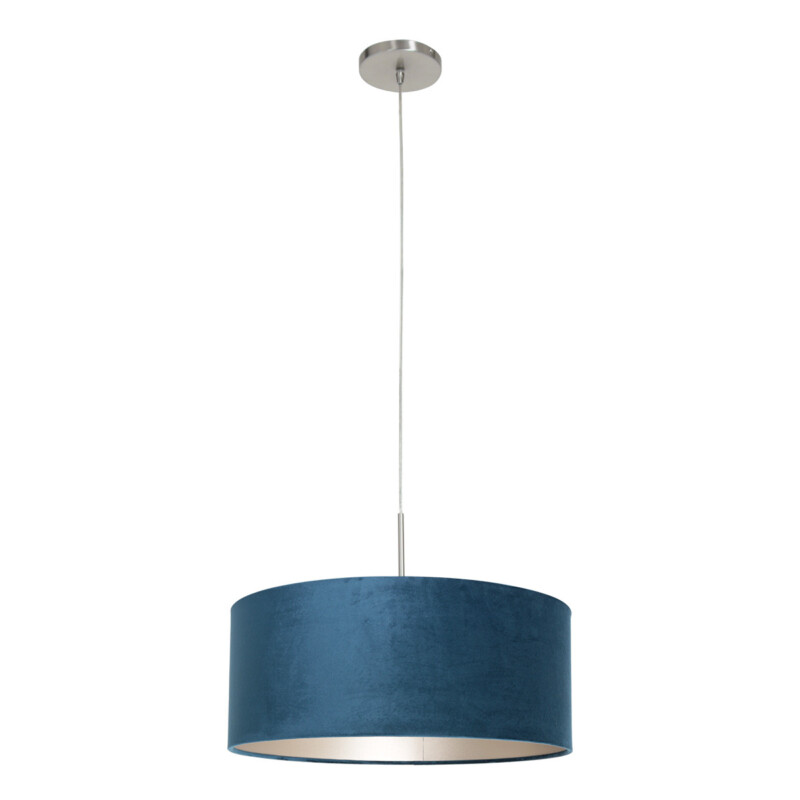 lampara-azul-de-techo-steinhauer-sparkled-light-acero-8247st-2