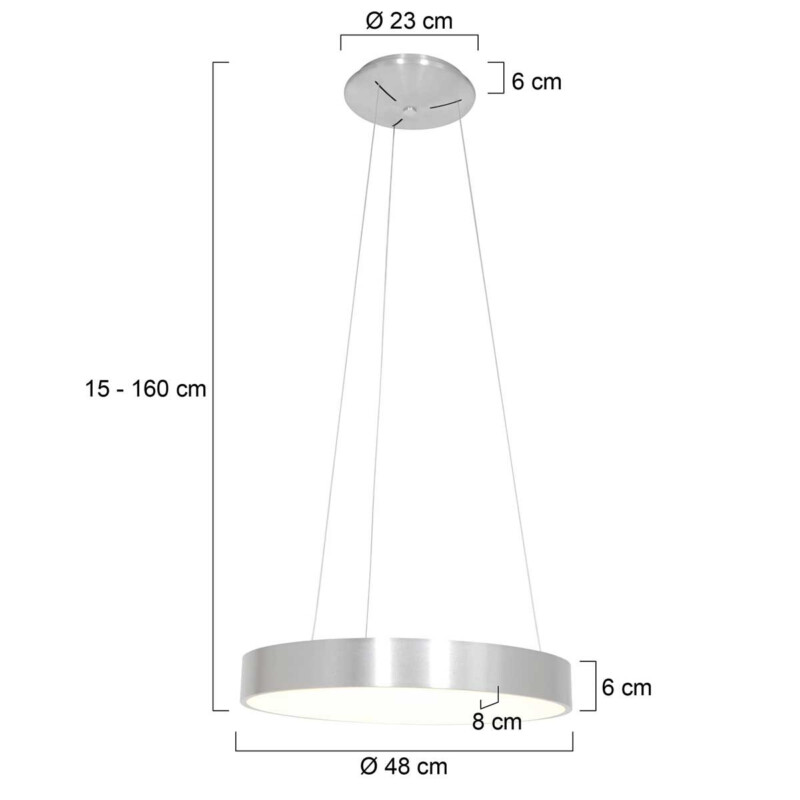 Lámpara circular LED Steinhauer Ringlede - Imagen 8