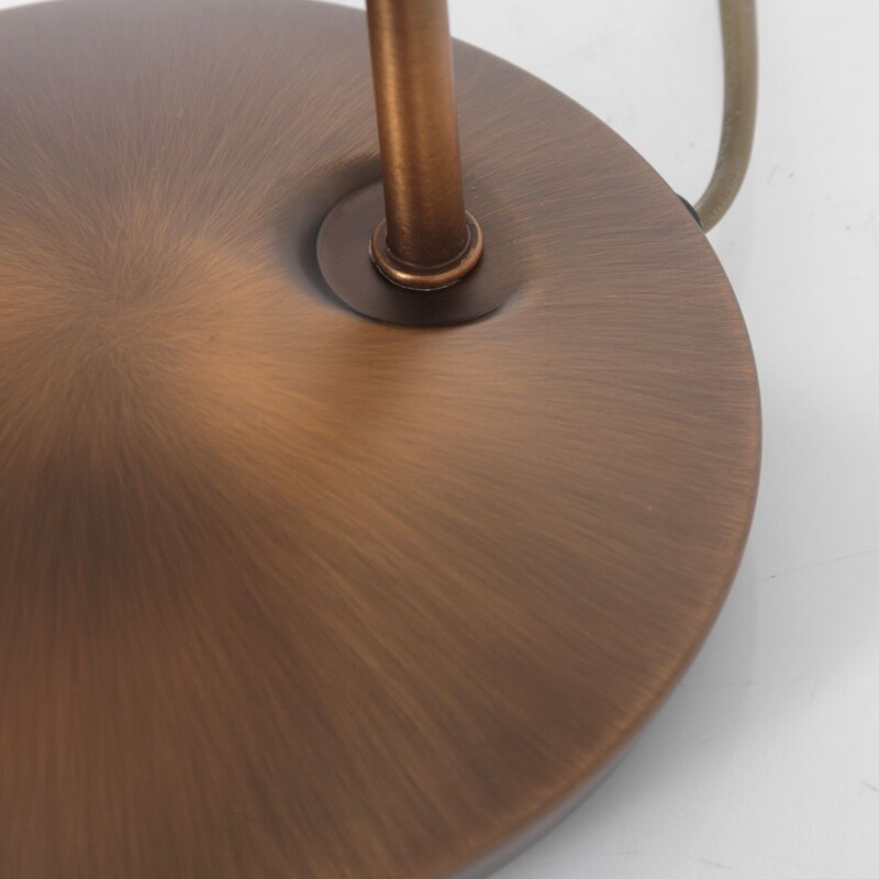 Lámpara de mesa clásica de vidrio y metal bronce Steinhauer Sovereign classic - Imagen 10