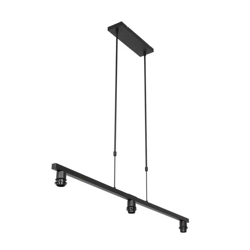 Lámpara colgante de metal negro moderna Steinhauer Stang - Imagen 2