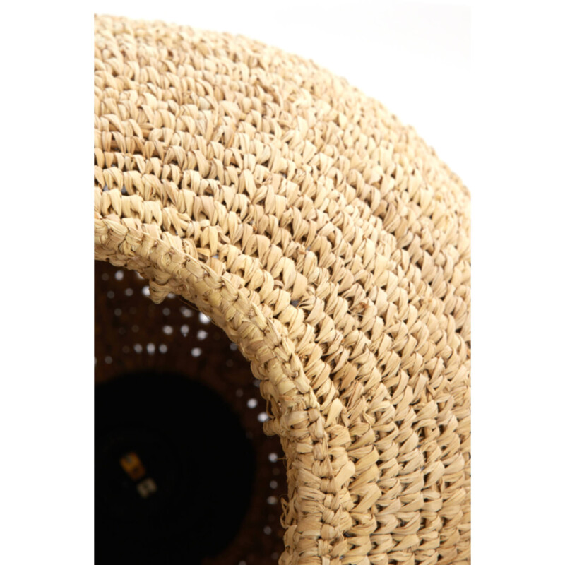 Lámpara colgante beige natural de malla fina Light and Living Coryp - Imagen 6