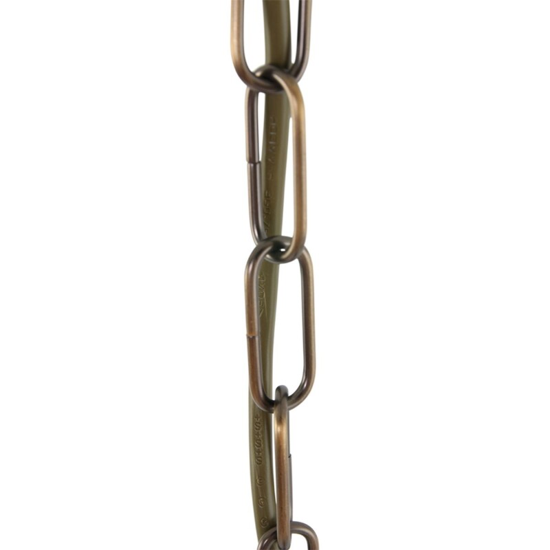 Lámpara colgante de 2 luces de bronce con forma de linterna de vidrio Steinhauer Pimpernel - Imagen 10
