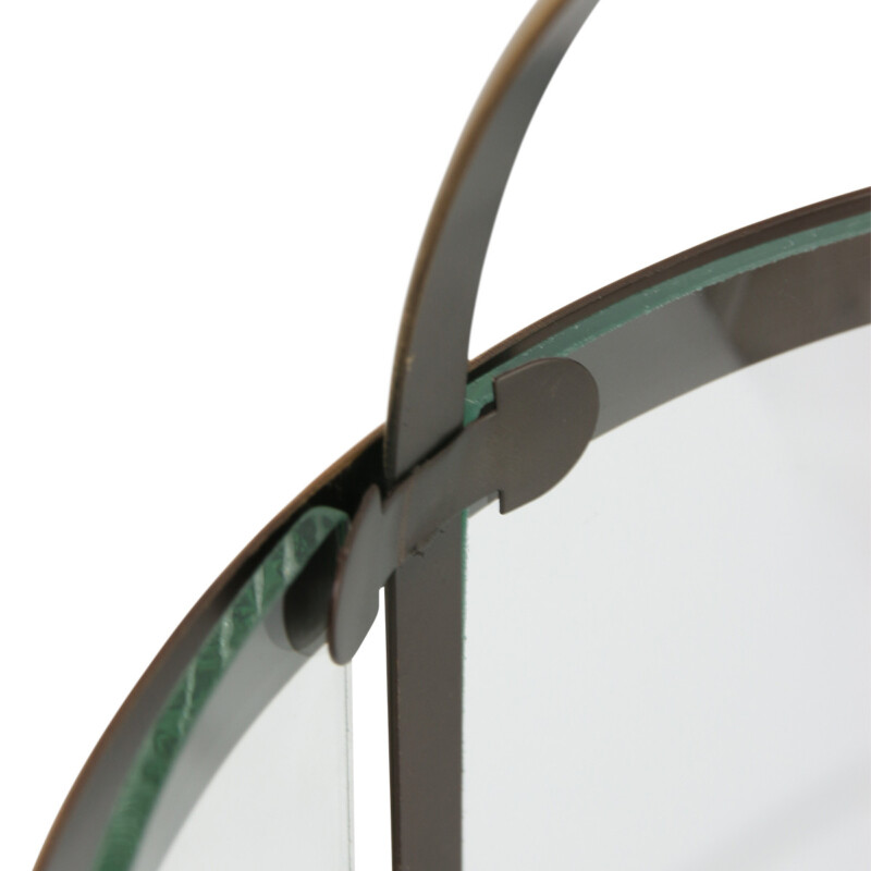 Lámpara colgante de 2 luces de bronce con forma de linterna de vidrio Steinhauer Pimpernel - Imagen 6