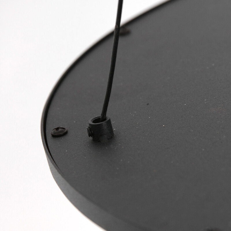 Lámpara colgante de metal negro moderna Steinhauer Ringlux - Imagen 13