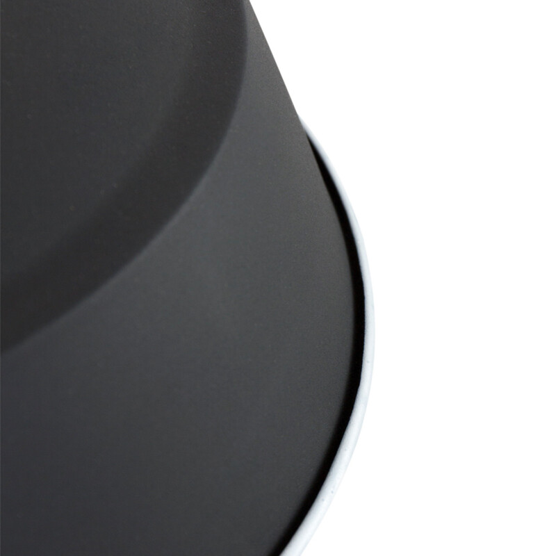 Lámpara colgante retro de metal negro Mexlite Eden - Imagen 4