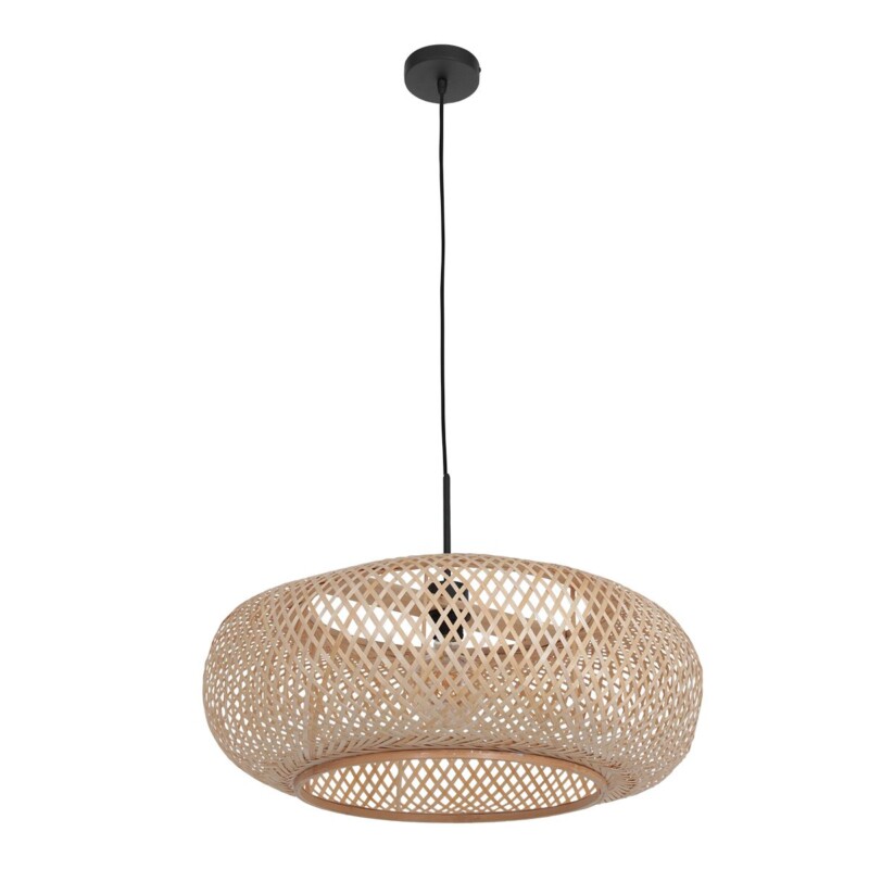Lámpara colgante de mimbre ovalada Anne Lighting Sparkled Light - Imagen 7