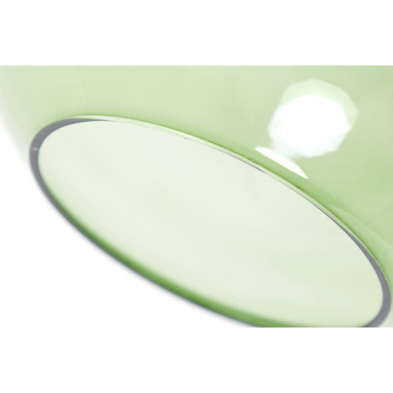 Lámpara colgante de vidrio ahumado verde retro Light and Living Mayson - Imagen 4